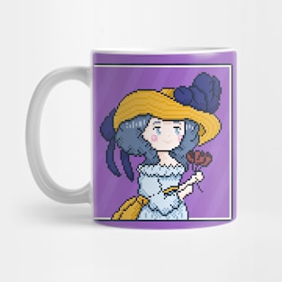 Cute Marie Antoinette Queen of France Pixel Art Mug